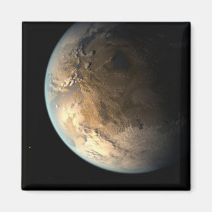Kepler-186f Orbiting A Distant Star. Magnet