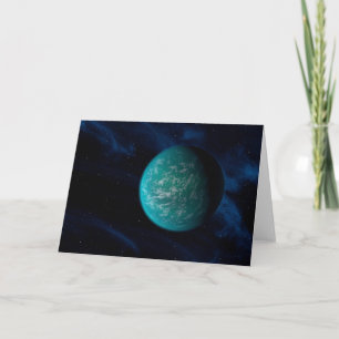 Kepler 22b, An Extrasolar Planet. Card