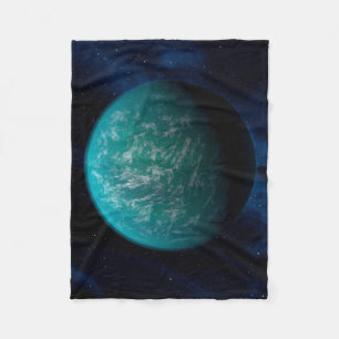 Kepler 22b, An Extrasolar Planet. Fleece Blanket