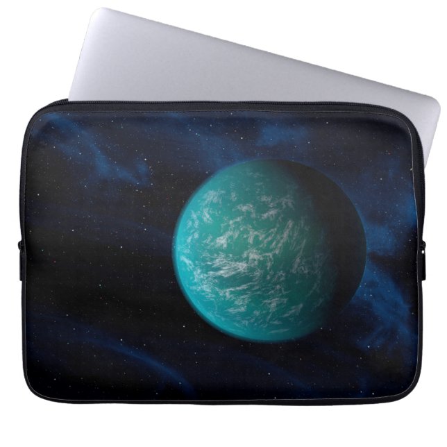 Kepler 22b, An Extrasolar Planet. Laptop Sleeve (Front)