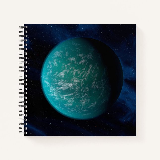 Kepler 22b, An Extrasolar Planet. Notebook (Front)