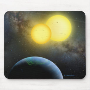 Kepler-35 Mouse Pad