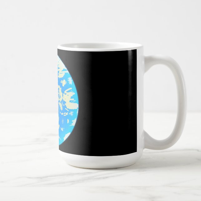 Kepler-62 E, our oasis in space Coffee Mug (Right)