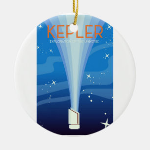 Kepler - Exploration of the Universe Ceramic Ornament