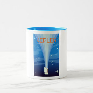 Kepler - Exploration of the Universe Two-Tone Coffee Mug
