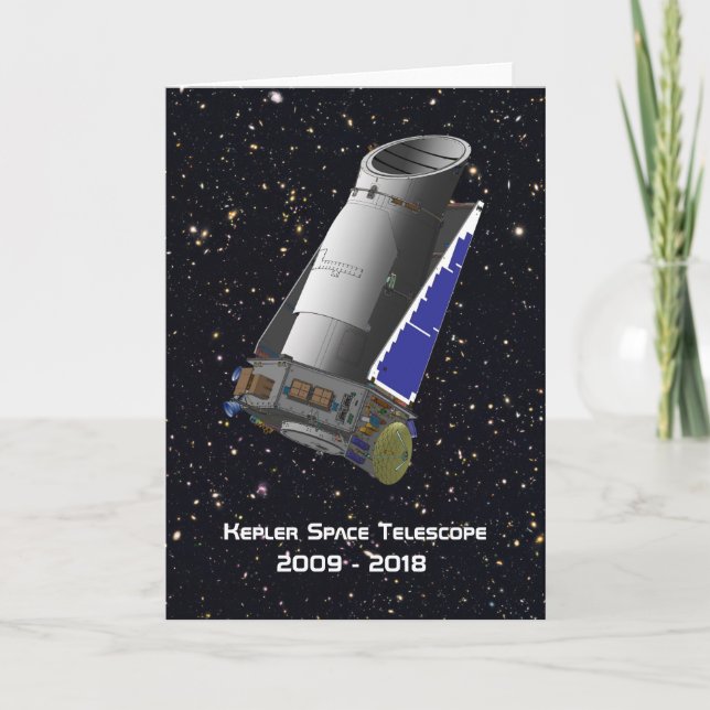 Kepler Space Telescope Card (Front)