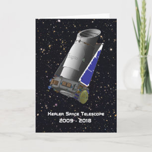 Kepler Space Telescope Card