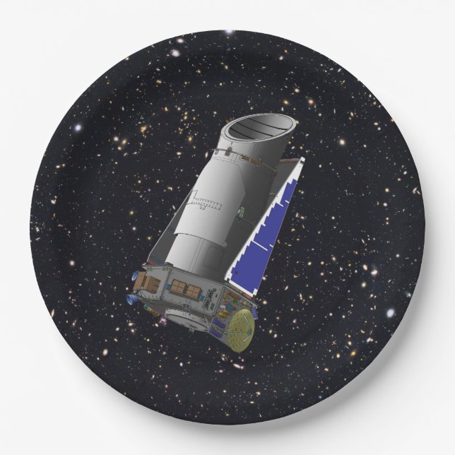 Kepler Space Telescope Paper Plate (Front)