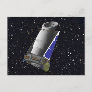 Kepler Space Telescope Postcard