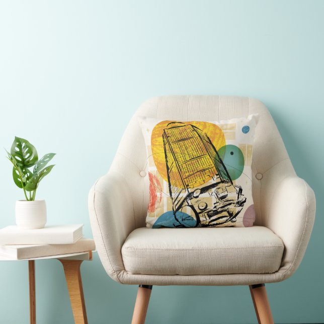 Kepler Space Telescope Poster. Cushion (Chair)