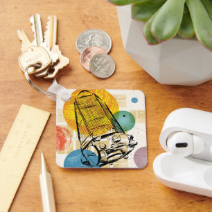 Kepler Space Telescope Poster. Key Ring