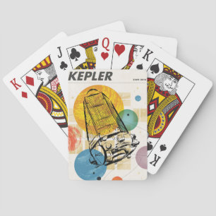 Kepler Space Telescope Poster. Playing Cards