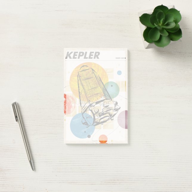 Kepler Space Telescope Poster. Post-it Notes (Office)