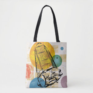 Kepler Space Telescope Poster. Tote Bag
