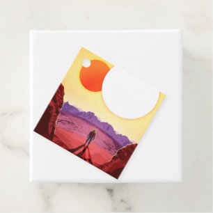 Kepler Space Travel Destination Planet Adventure Favour Tags