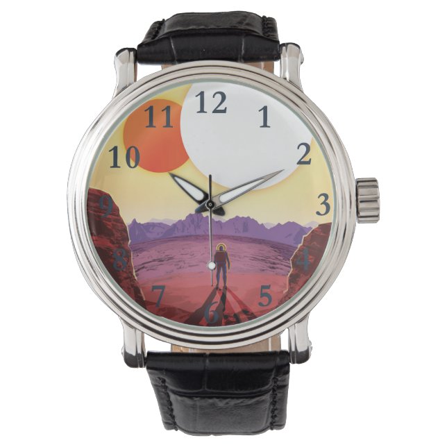 Kepler Space Travel Destination Planet Adventure Watch (Front)