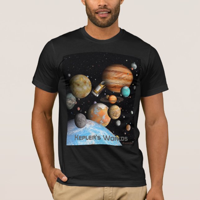 Kepler's Worlds Shirt (Front)