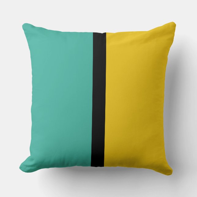 Keppel & Jonquil Solid Colour Background Cushion (Front)
