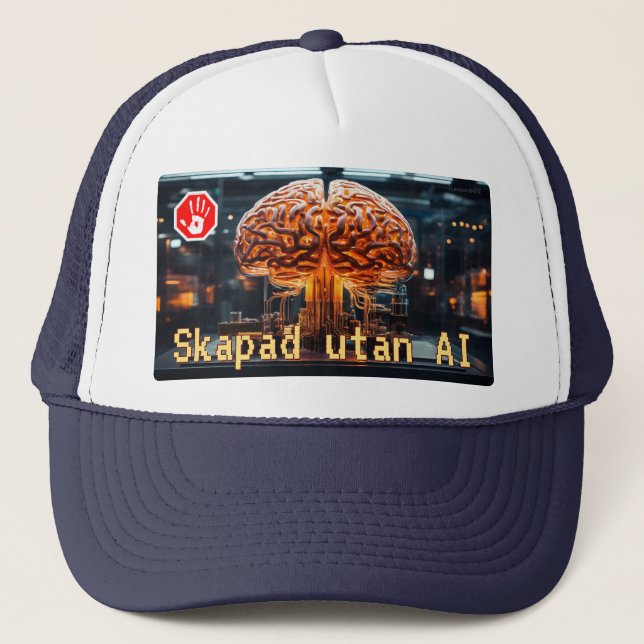 Keps — Artificial intelligence Trucker Hat (Front)