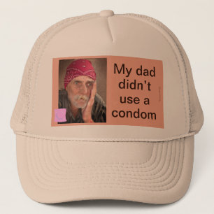 Keps — Condom Trucker Hat
