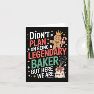 Ker Humour For Christmas Cookie And Gingerbread Fa Card
