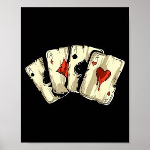Ker Player Texas Holdem - Card Game Ker Poster
