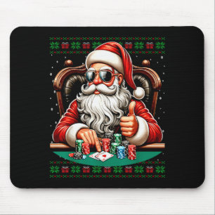 Ker Santa Ker Player Ugly Christmas Sweater  Mouse Pad