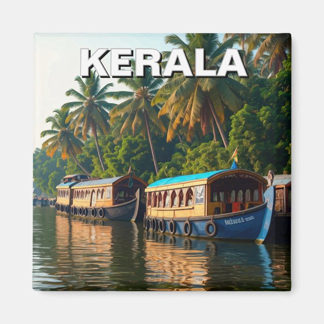 Kerala India Magnet (Front)