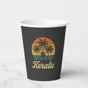 kerala india paper cups