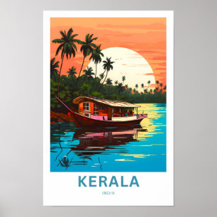 Kerala India Travel Print
