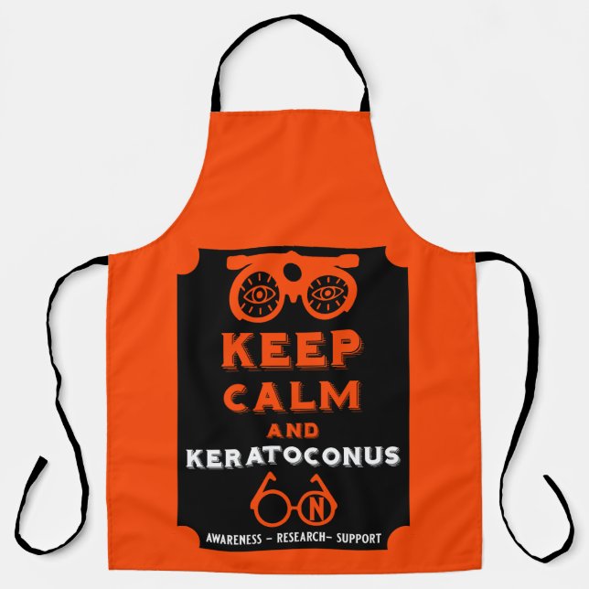 Keratoconus Support And Awareness Apron (Front)