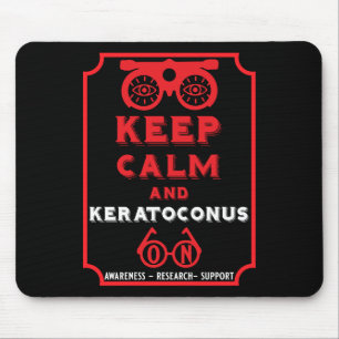 Keratoconus Support And Awareness Mouse Pad