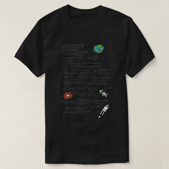 Kerbal Orbit Science 1  T-Shirt (Design Front)