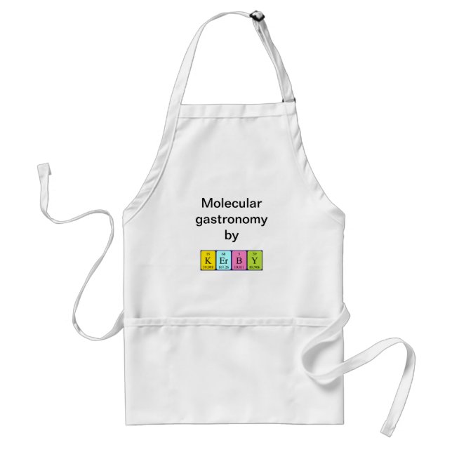 Kerby periodic table name apron (Front)
