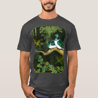 Kereru Pigeons In Forest T-Shirt