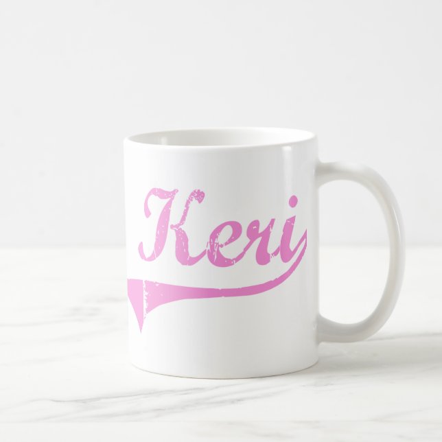 Keri Classic Style Name Coffee Mug (Right)
