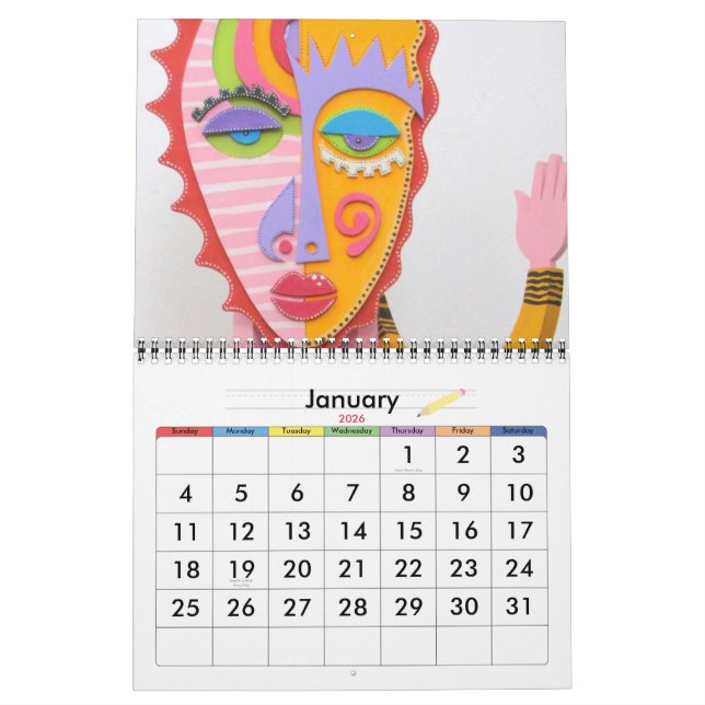 "KeRicTure" Calendar (Jan 2026)