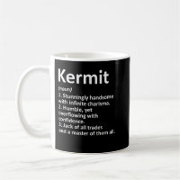KERMIT Definition Personalised Name Funny Birthday