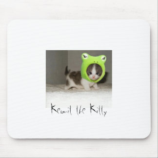 Kermit the Kitty Mouse Pad