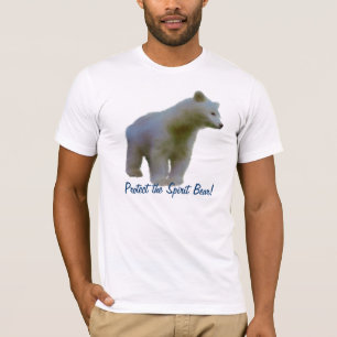 KERMODE BEAR Animal Art Wildlife Supporter Tee