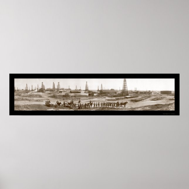 Kern Monte Cristo Oil Photo 1910 Poster (Front)