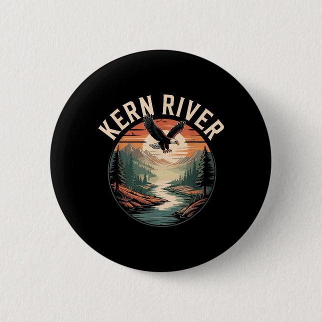 Kern River 6 Cm Round Badge (Front)