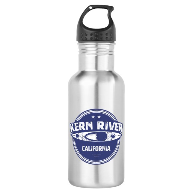 Kern River California Kayaking 532 Ml Water Bottle (Front)