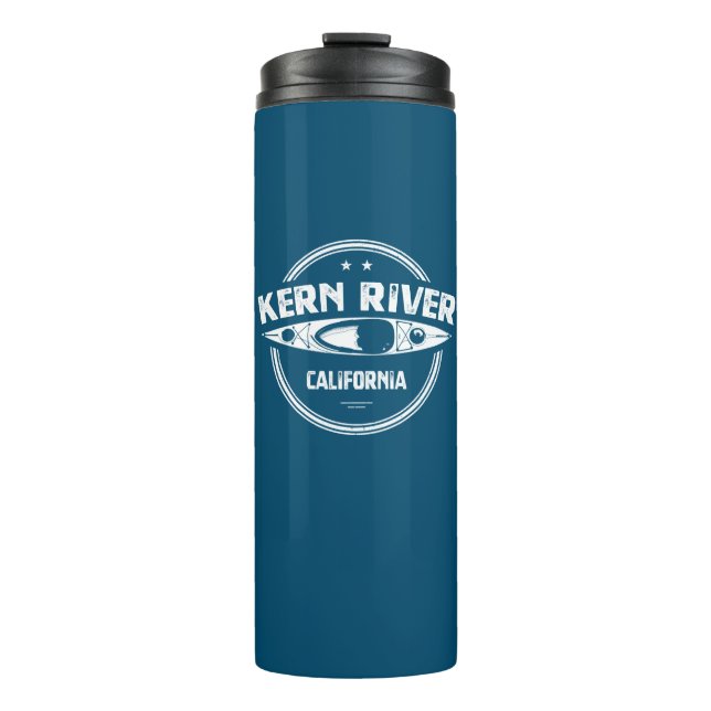 Kern River California Kayaking Thermal Tumbler (Front)