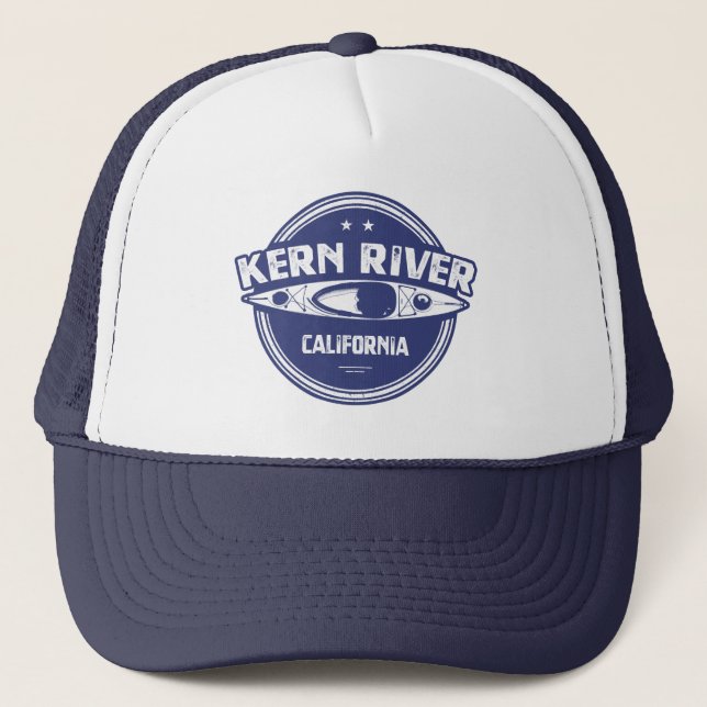 Kern River California Kayaking Trucker Hat (Front)