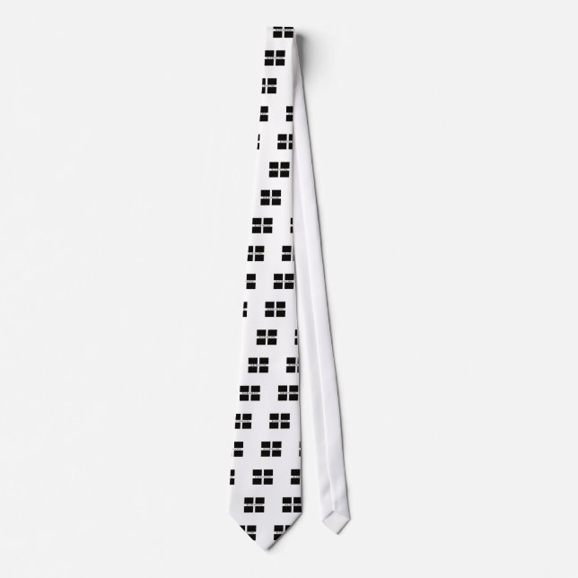Kernow (Cornwall) flag Tie (Front)