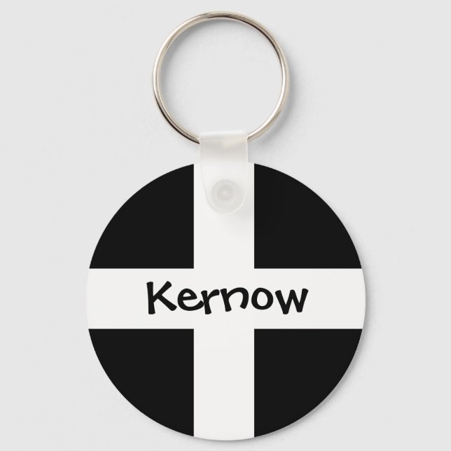 Kernow - Cornwall Key Ring (Front)