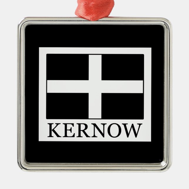 Kernow Metal Ornament (Front)