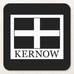 Kernow Square Paper Coaster