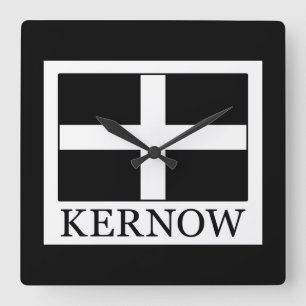 Kernow Square Wall Clock